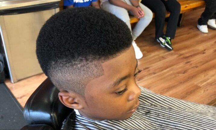 High top fade