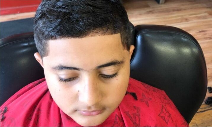 Classic taper haircut