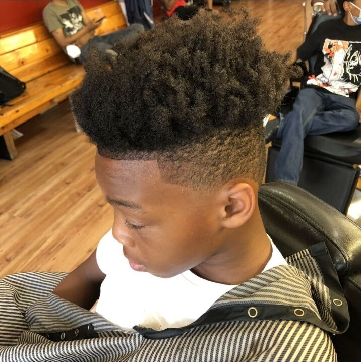 Natural hair taper